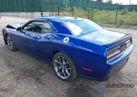 2022 Dodge Challenger Gt из США, поврежденный, VIN 2C3CDZJG3NH211458